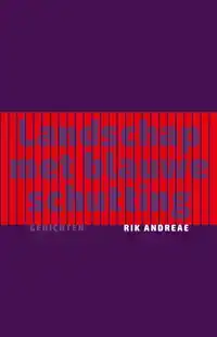 LANDSCHAP MET BLAUWE SCHUTTING