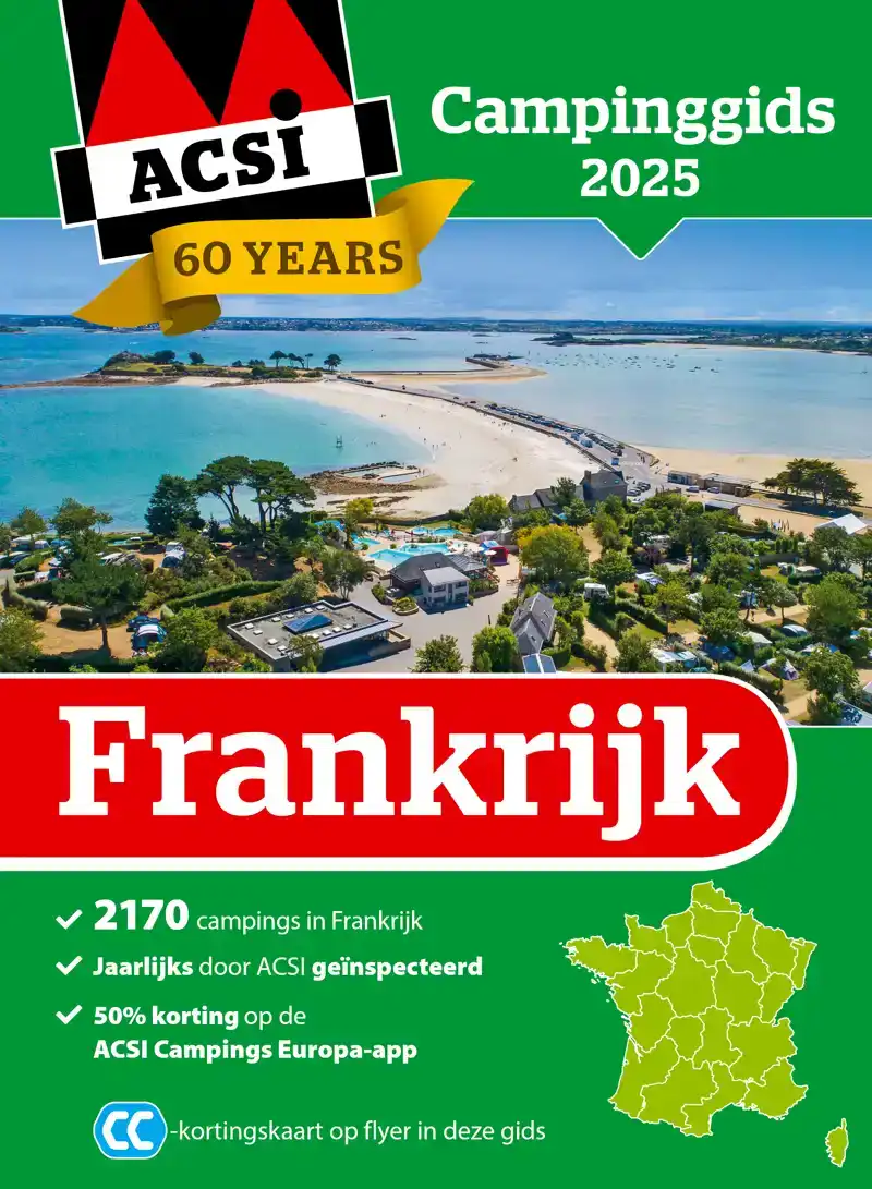 ACSI CAMPINGGIDS FRANKRIJK 2025