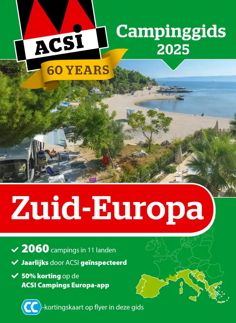 ACSI CAMPINGGIDS ZUID-EUROPA 2025