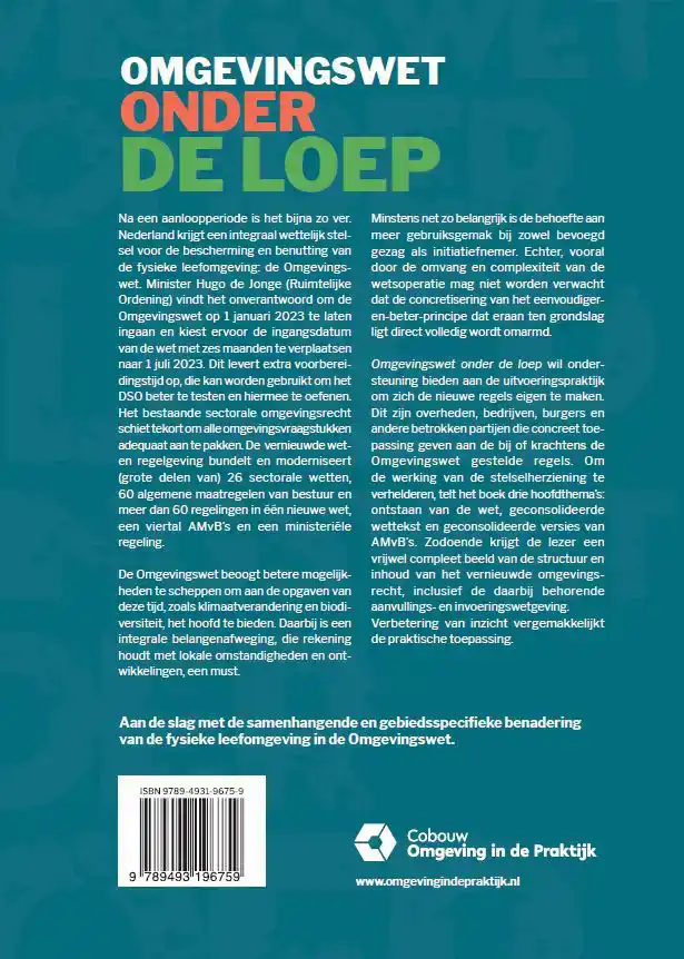 DE OMGEVINGSWET ONDER DE LOEP