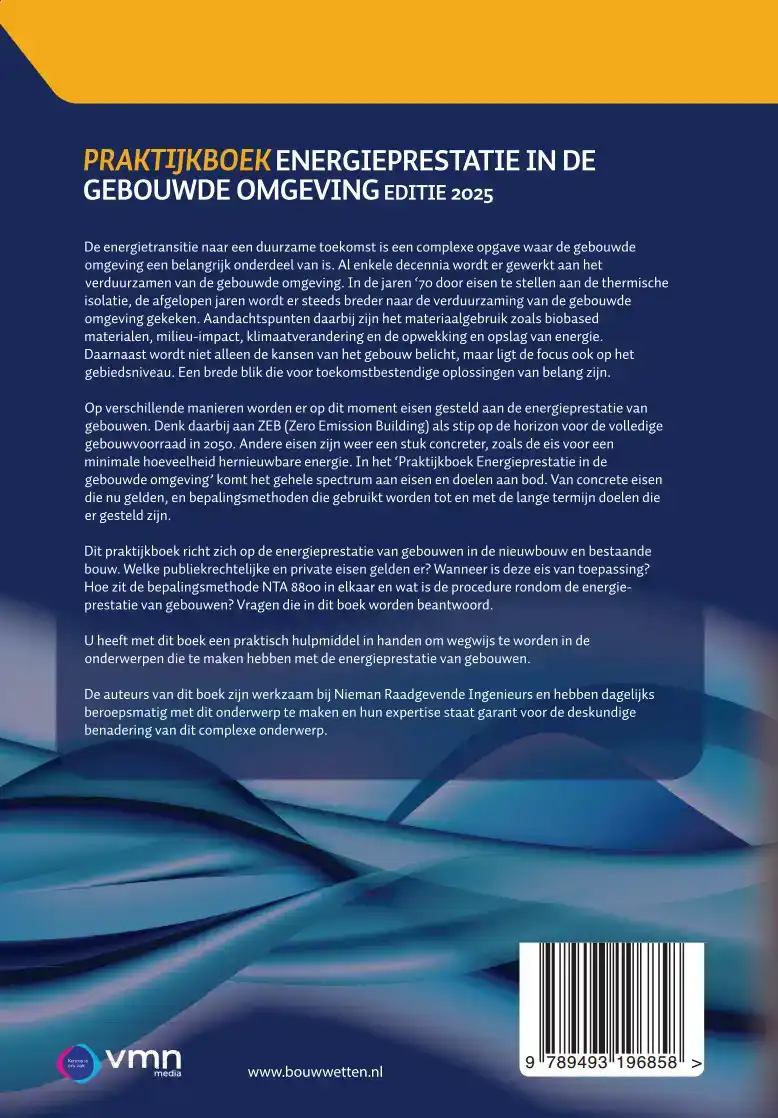 PRAKTIJKBOEK ENERGIEPRESTATIE IN DE GEBOUWDE OMGEVING
