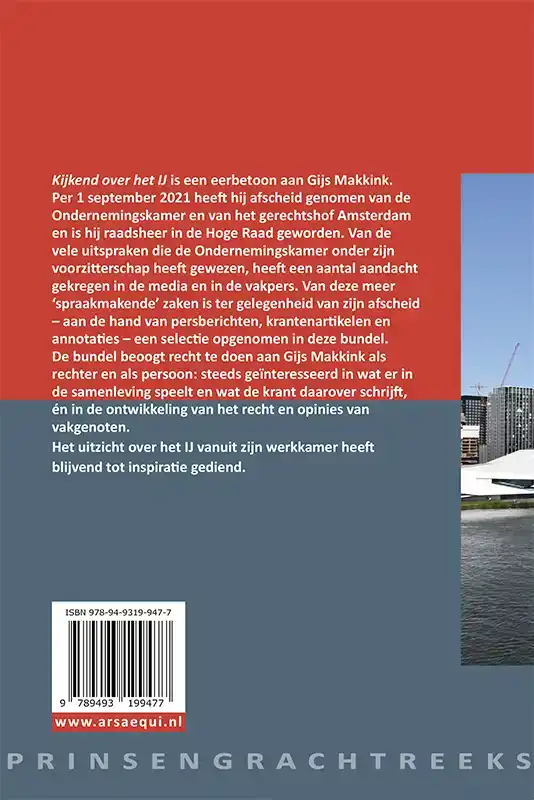 KIJKEND OVER HET IJ