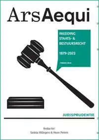 JURISPRUDENTIE INLEIDING STAATS- EN BESTUURSRECHT 1879-2023