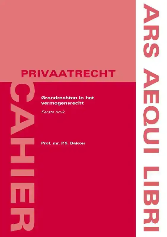GRONDRECHTEN IN HET VERMOGENSRECHT