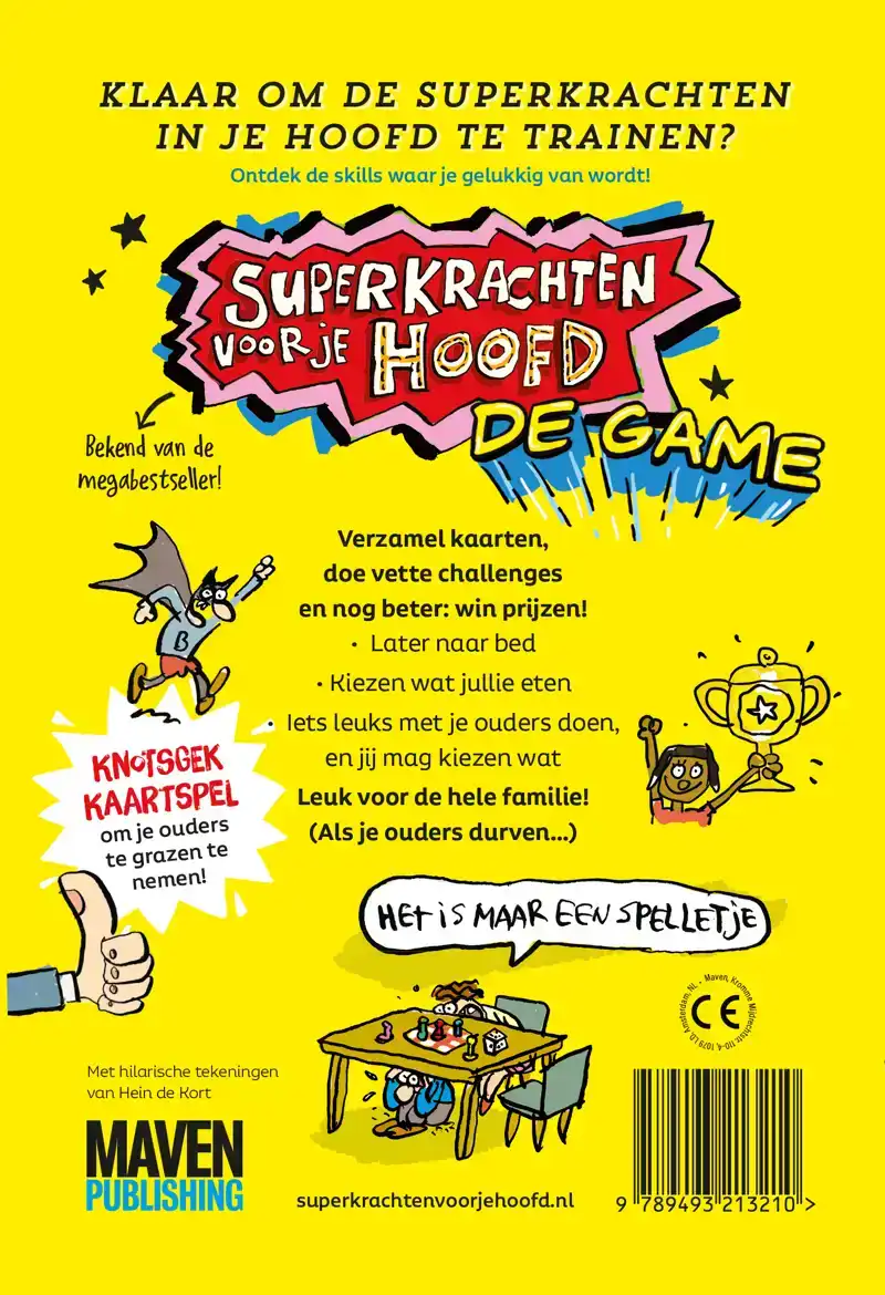 SUPERKRACHTEN VOOR JE HOOFD: DE GAME