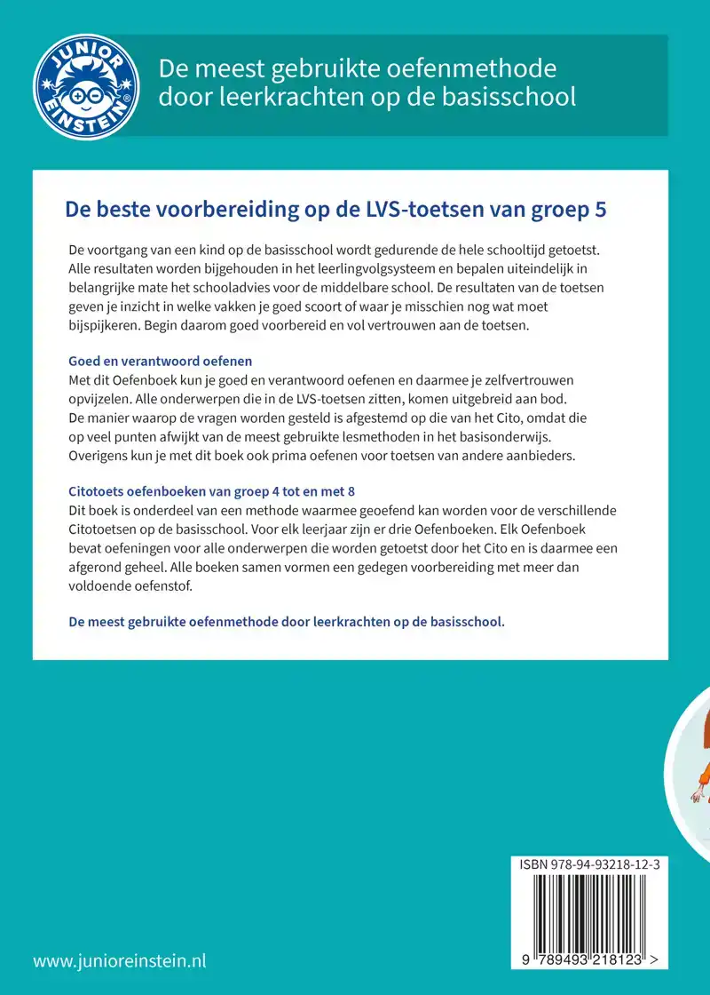 CITOTOETS OEFENBOEK DEEL 1 GROEP 5