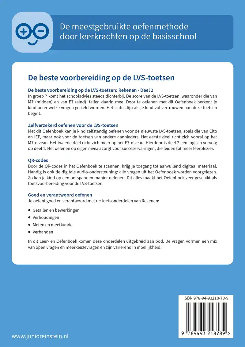 REKENEN VOOR DE LVS-TOETSEN