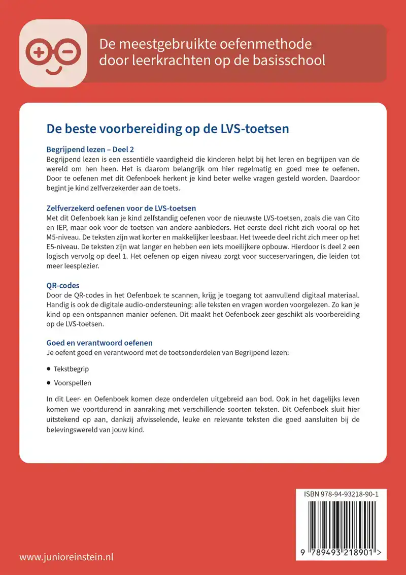 BEGRIJPEND LEZEN VOOR DE LVS-TOETSEN