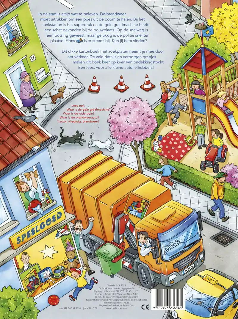 WAAR IS DE BLAUWE AUTO?