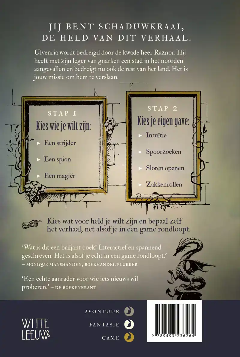 GAMEBOEK - SCHADUWKRAAI