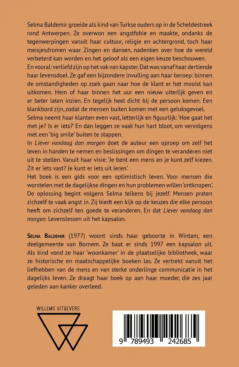 LIEVER VANDAAG DAN MORGEN