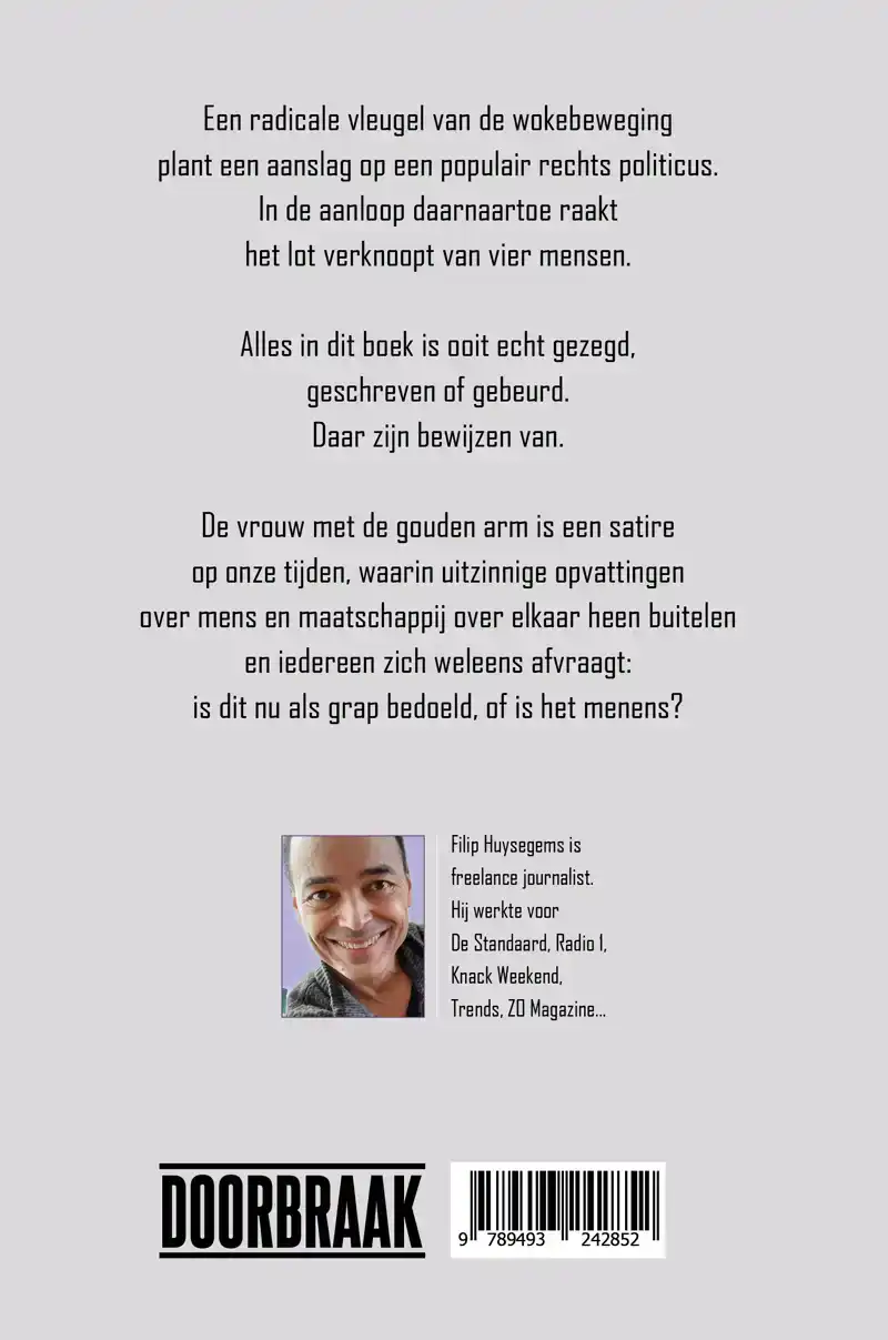 DE VROUW MET DE GOUDEN ARM