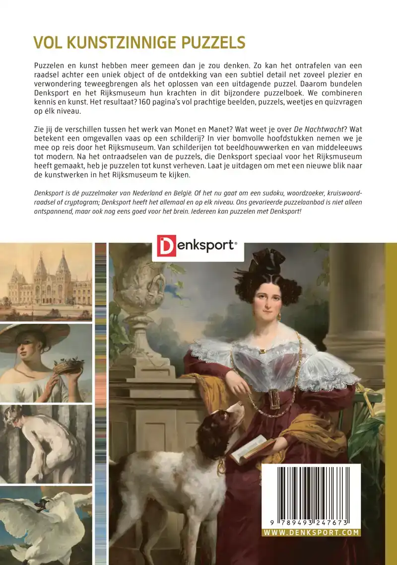 HET RIJKSMUSEUM PUZZELBOEK