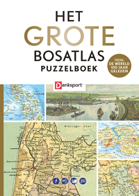 DENKSPORT - HET GROTE BOSATLAS PUZZELBOEK - 100 JAAR GELEDEN