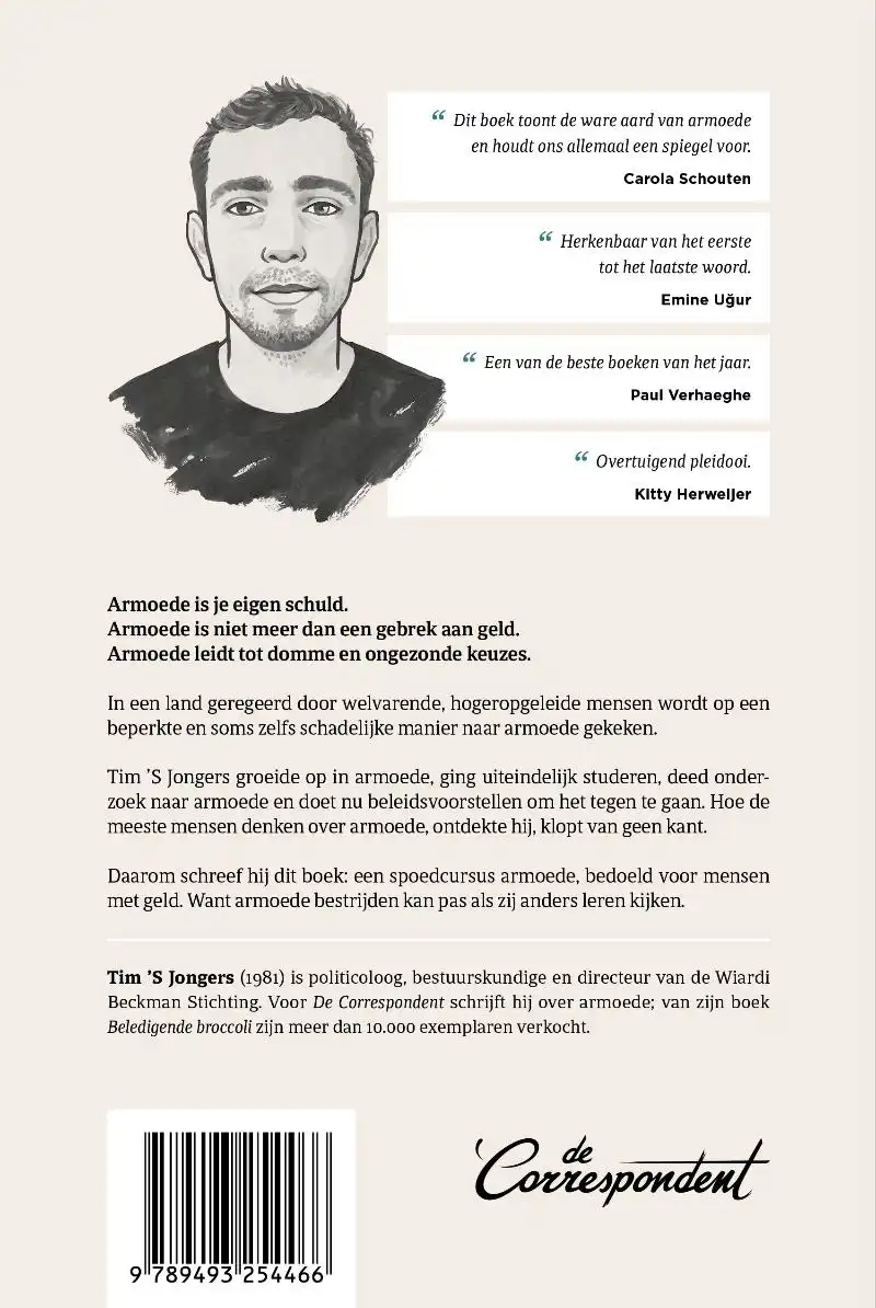 ARMOEDE UITGELEGD AAN MENSEN MET GELD