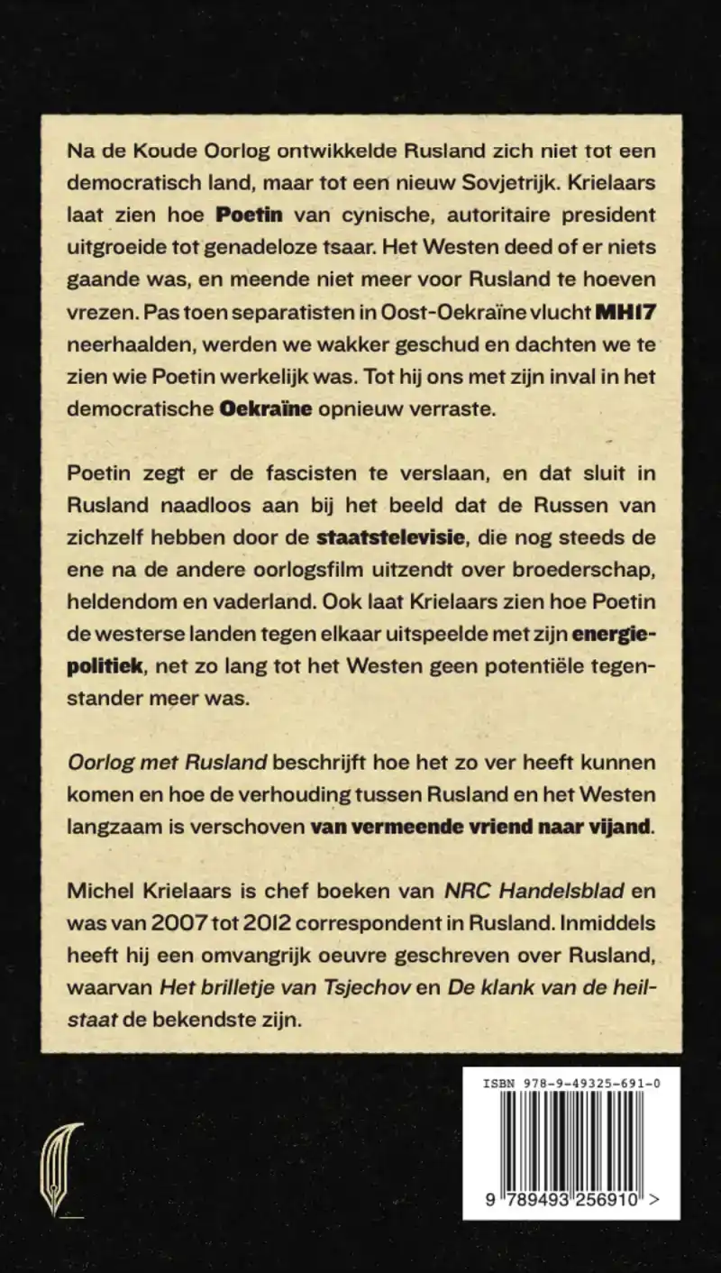 OORLOG MET RUSLAND