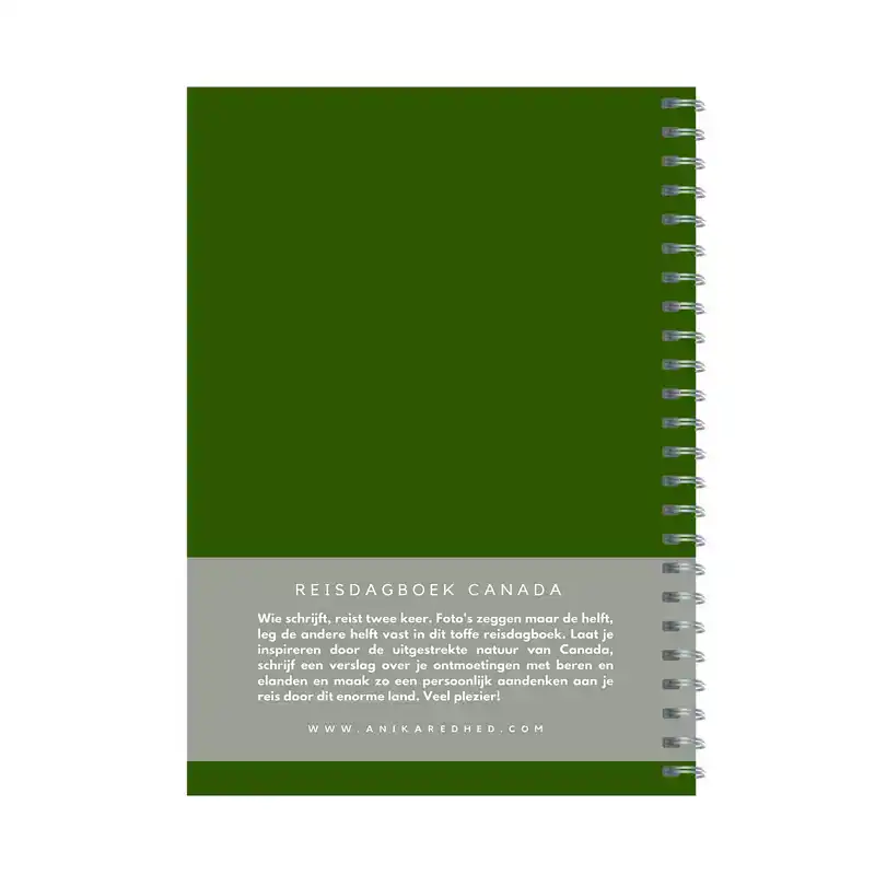 REISDAGBOEK CANADA