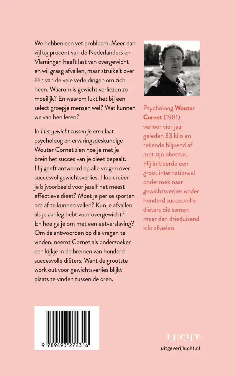 HET GEWICHT TUSSEN JE OREN