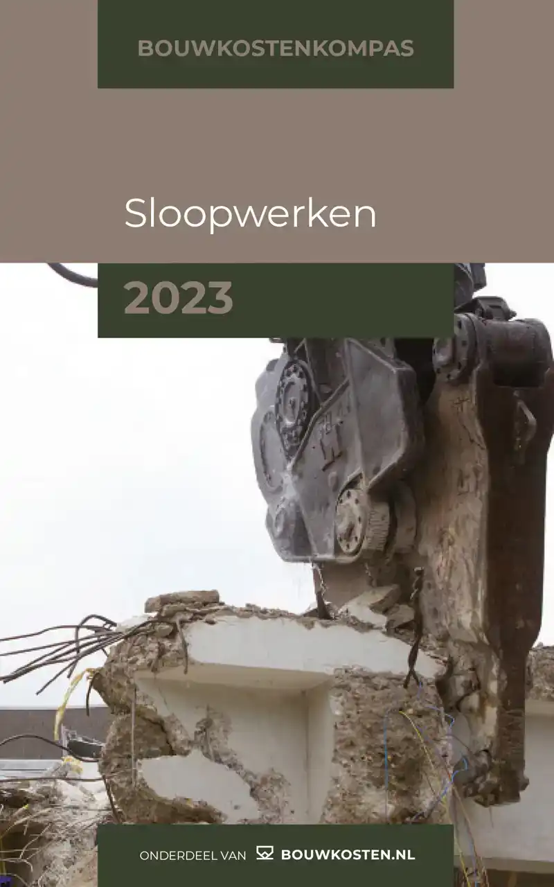 BOUWKOSTENKOMPAS SLOOPWERKEN