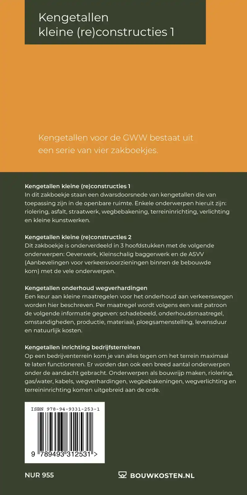 KENGETALLEN KLEINE (RE)CONSTRUCTIES 1
