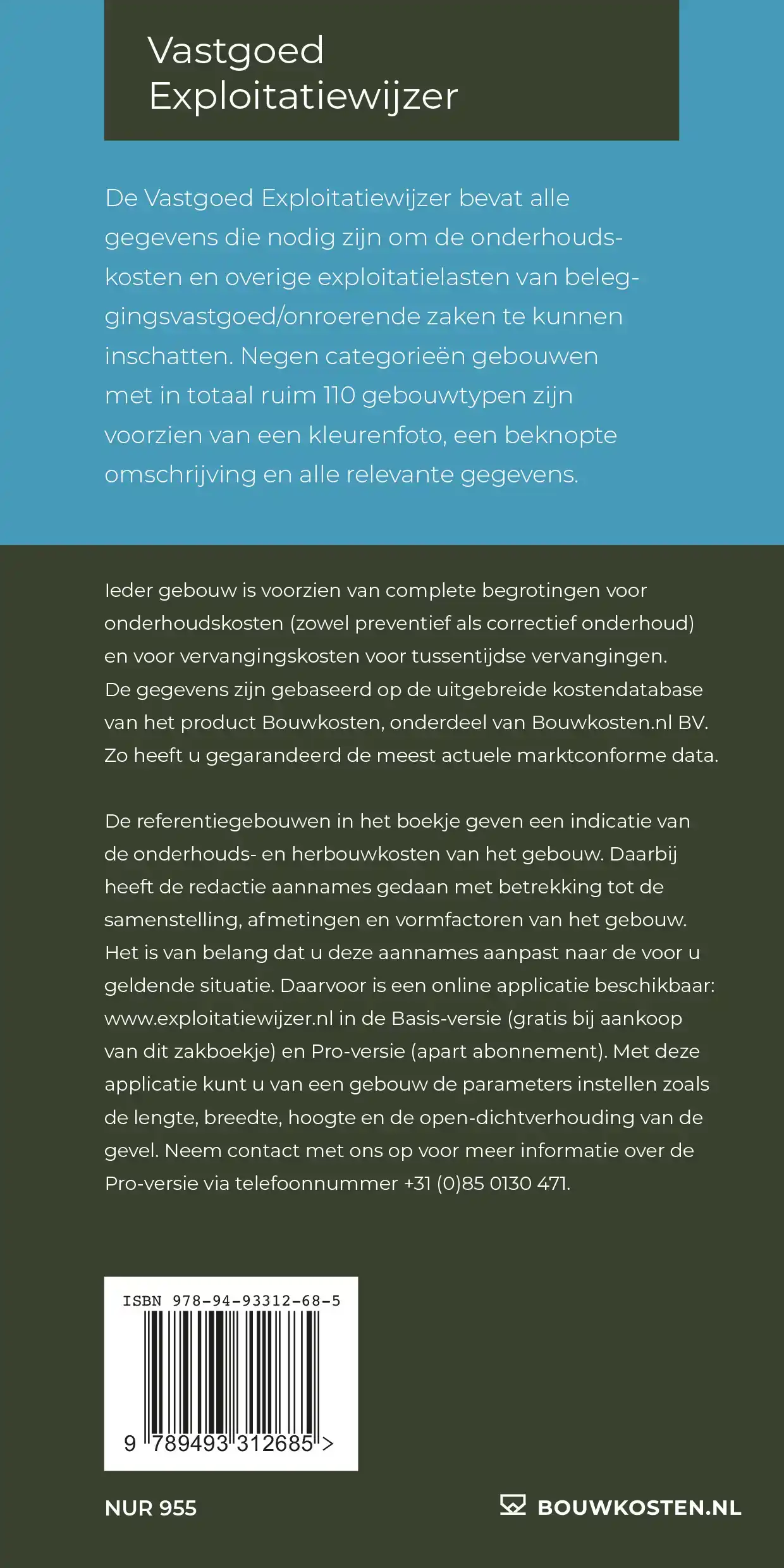 VASTGOED EXPLOITATIEWIJZER
