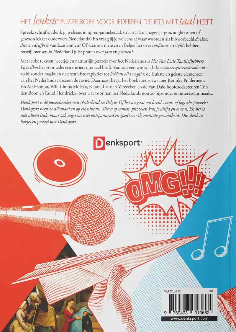 HET VAN DALE TAALLIEFHEBBERS PUZZELBOEK