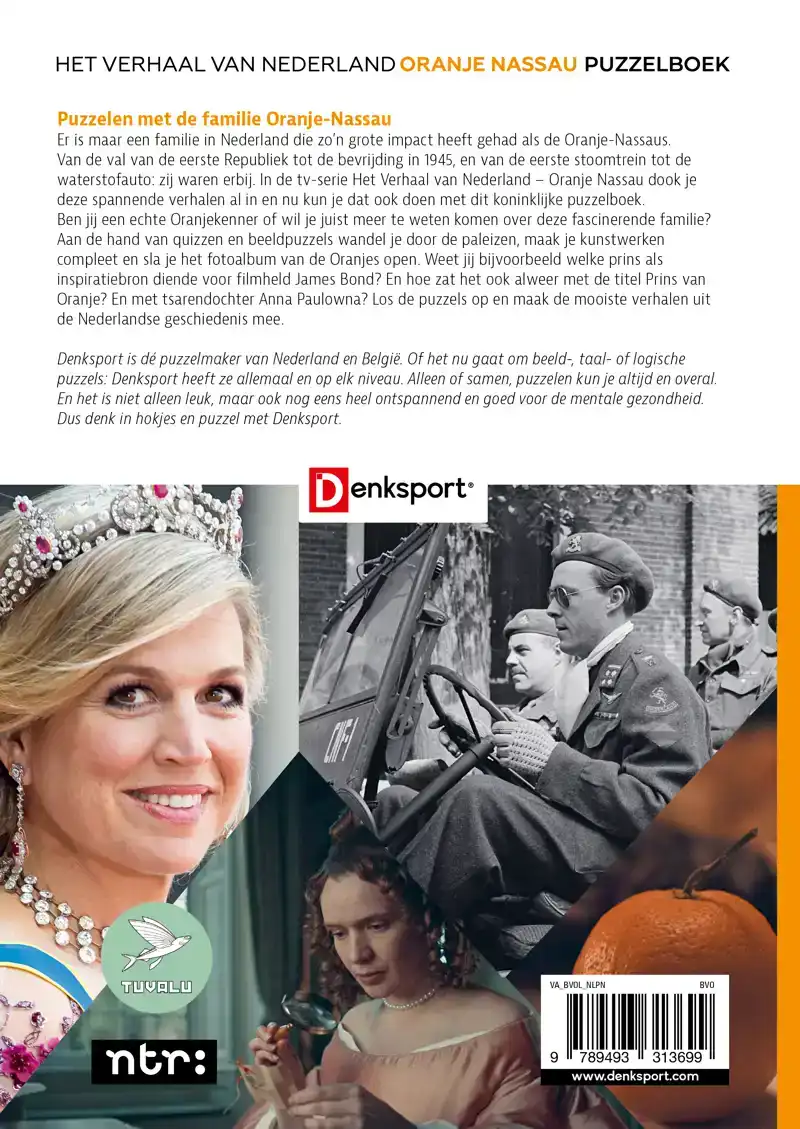 HET VERHAAL VAN NEDERLAND ORANJE NASSAU PUZZELBOEK