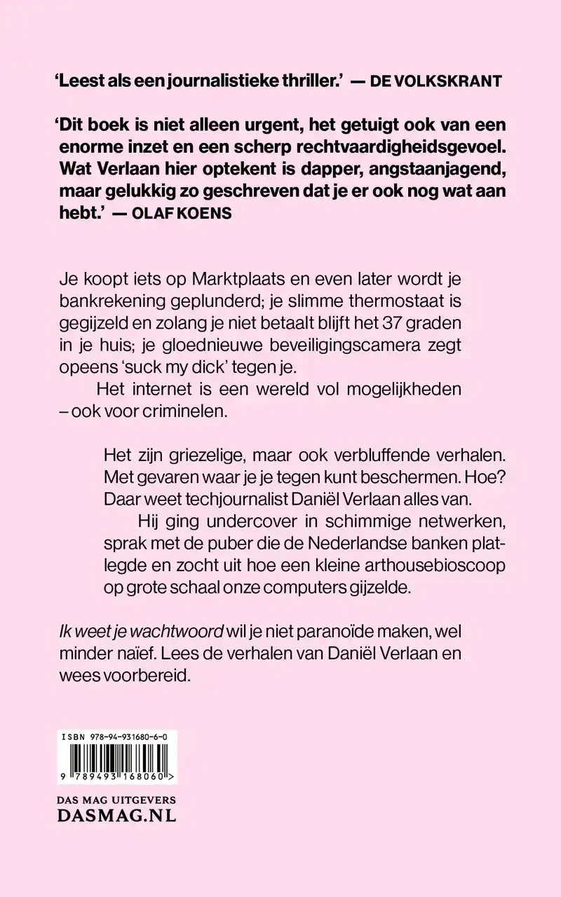 IK WEET JE WACHTWOORD