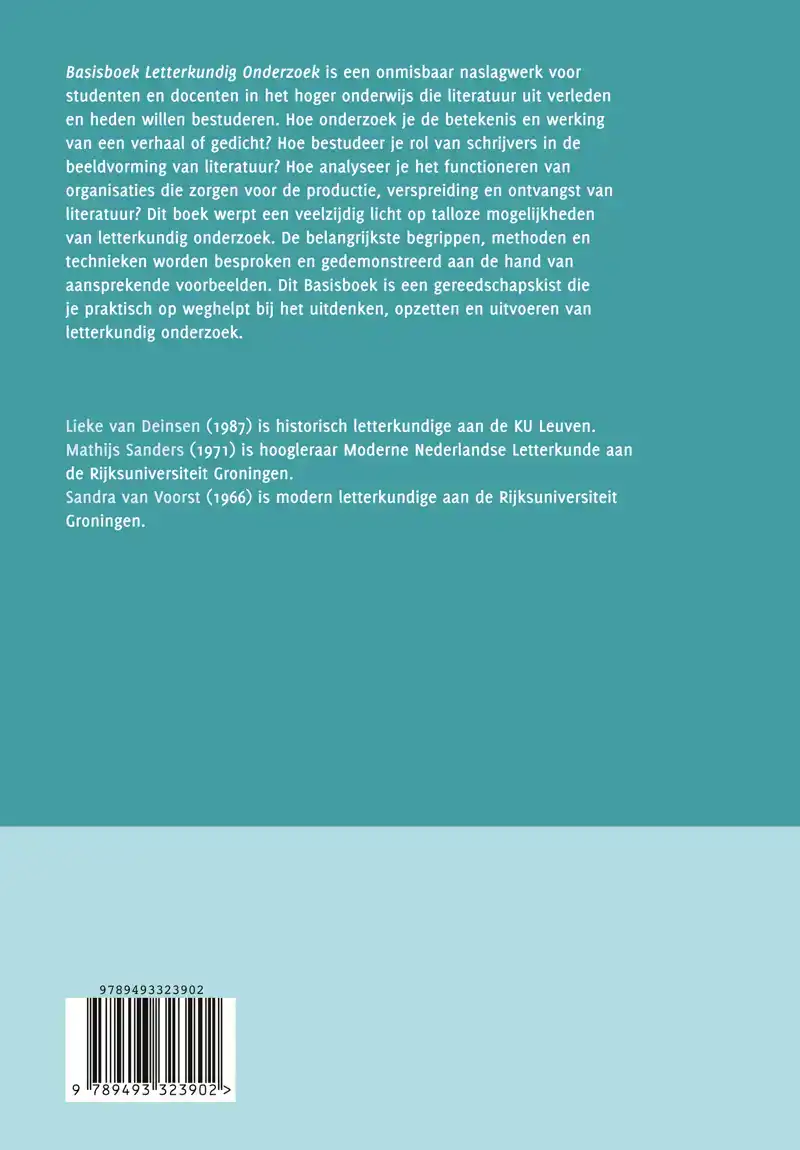 BASISBOEK LETTERKUNDIG ONDERZOEK