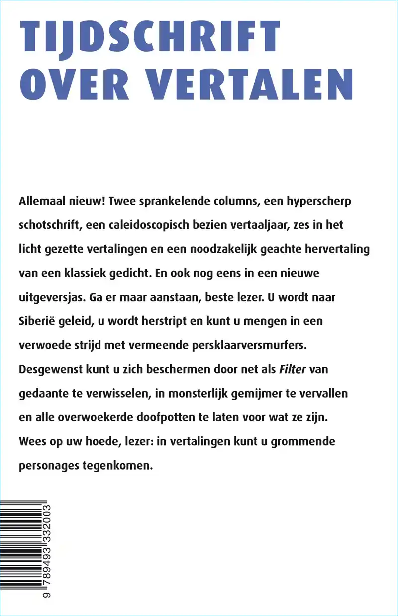 EEN CALEIDOSCOPISCH VERTAALJAAR