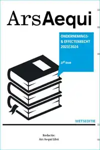 ONDERNEMINGS- & EFFECTENRECHT