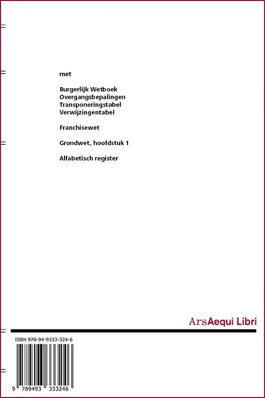 BURGERLIJK WETBOEK