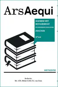 ALGEMENE WET BESTUURSRECHT 2025/2026
