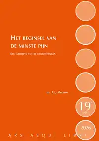 HET BEGINSEL VAN DE MINSTE PIJN