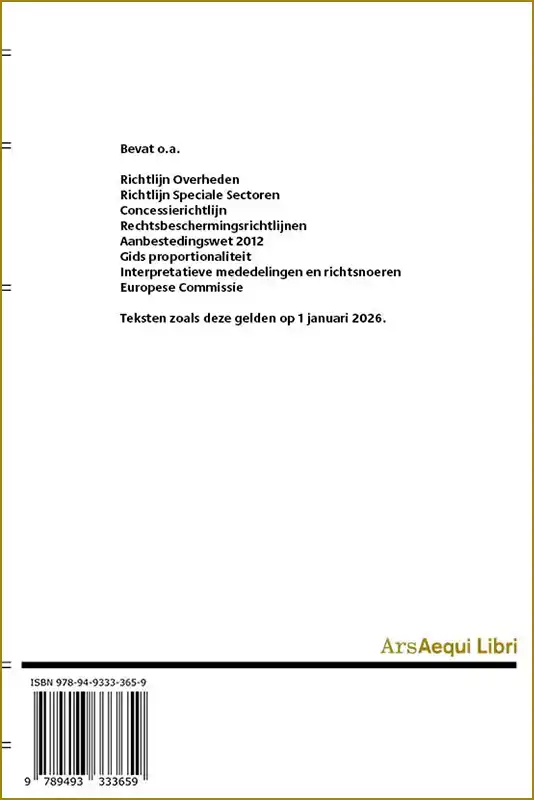 AANBESTEDINGSRECHT 2026