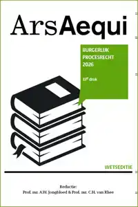 BURGERLIJK PROCESRECHT 2026