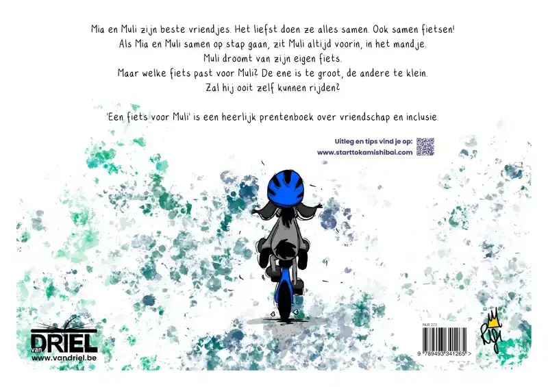 EEN FIETS VOOR MULI KAMISHIBAI VERTELPLATEN