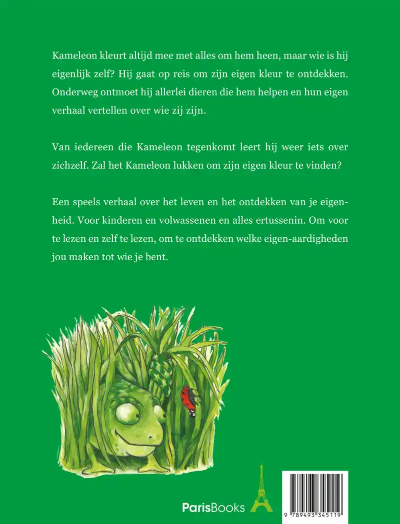 KAMELEON ZOEKT ZIJN EIGEN KLEUR