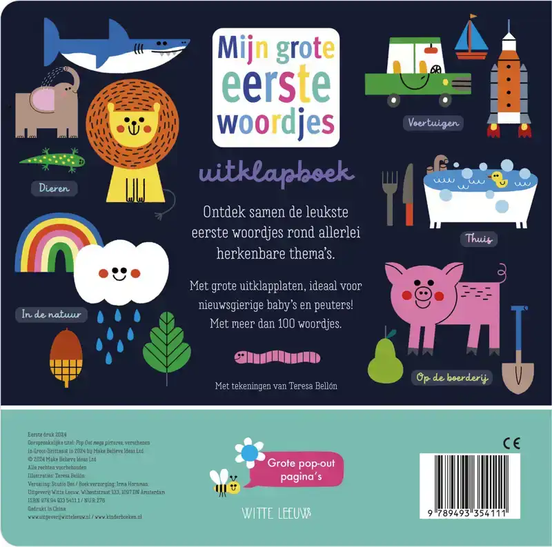 MIJN GROTE EERSTE WOORDJES UITKLAPBOEK