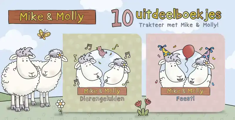 MIKE & MOLLY - UITDEELBOEKJES