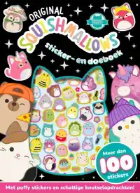 ORIGINAL SQUISHMALLOWS STICKER- EN DOEBOEK