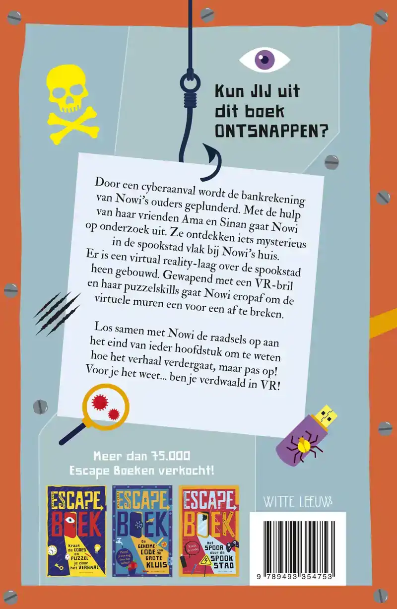 ESCAPE BOEK - VERDWAALD IN VR