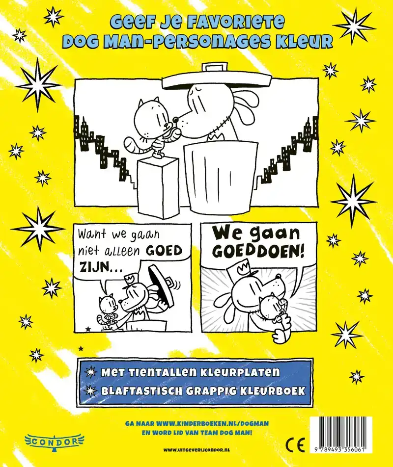 DOG MAN KLEURBOEK