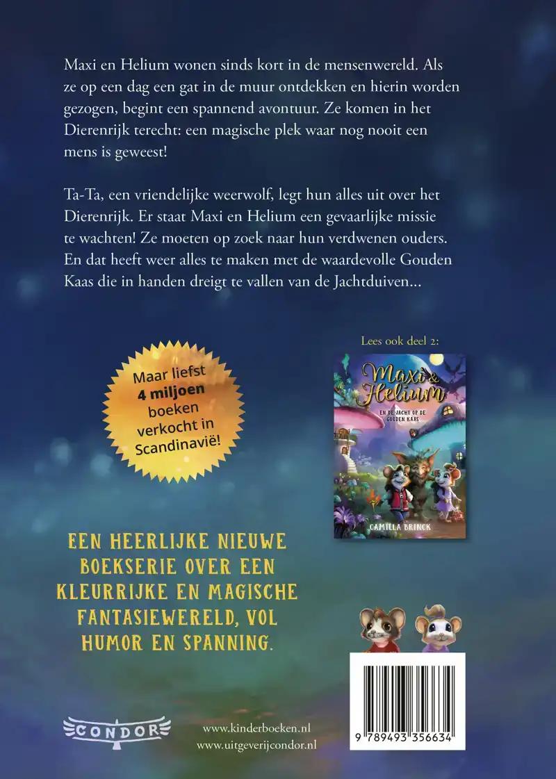 MAXI & HELIUM IN HET MAGISCHE DIERENRIJK