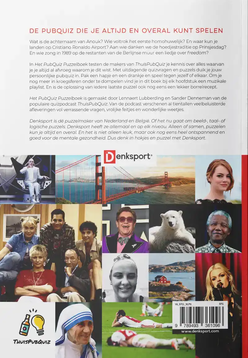 DENKSPORT - HET PUBQUIZ PUZZELBOEK