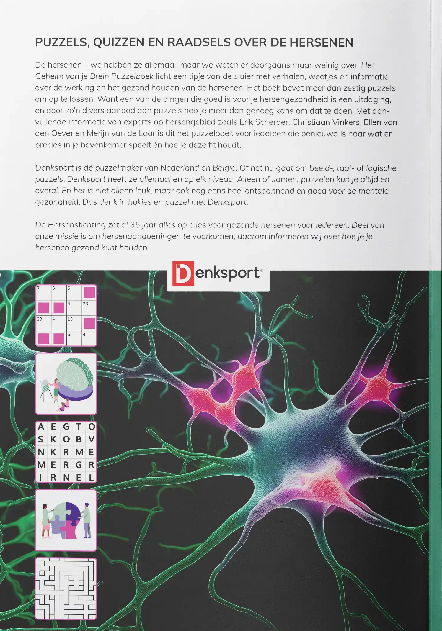 HET GEHEIM VAN JE BREIN PUZZELBOEK