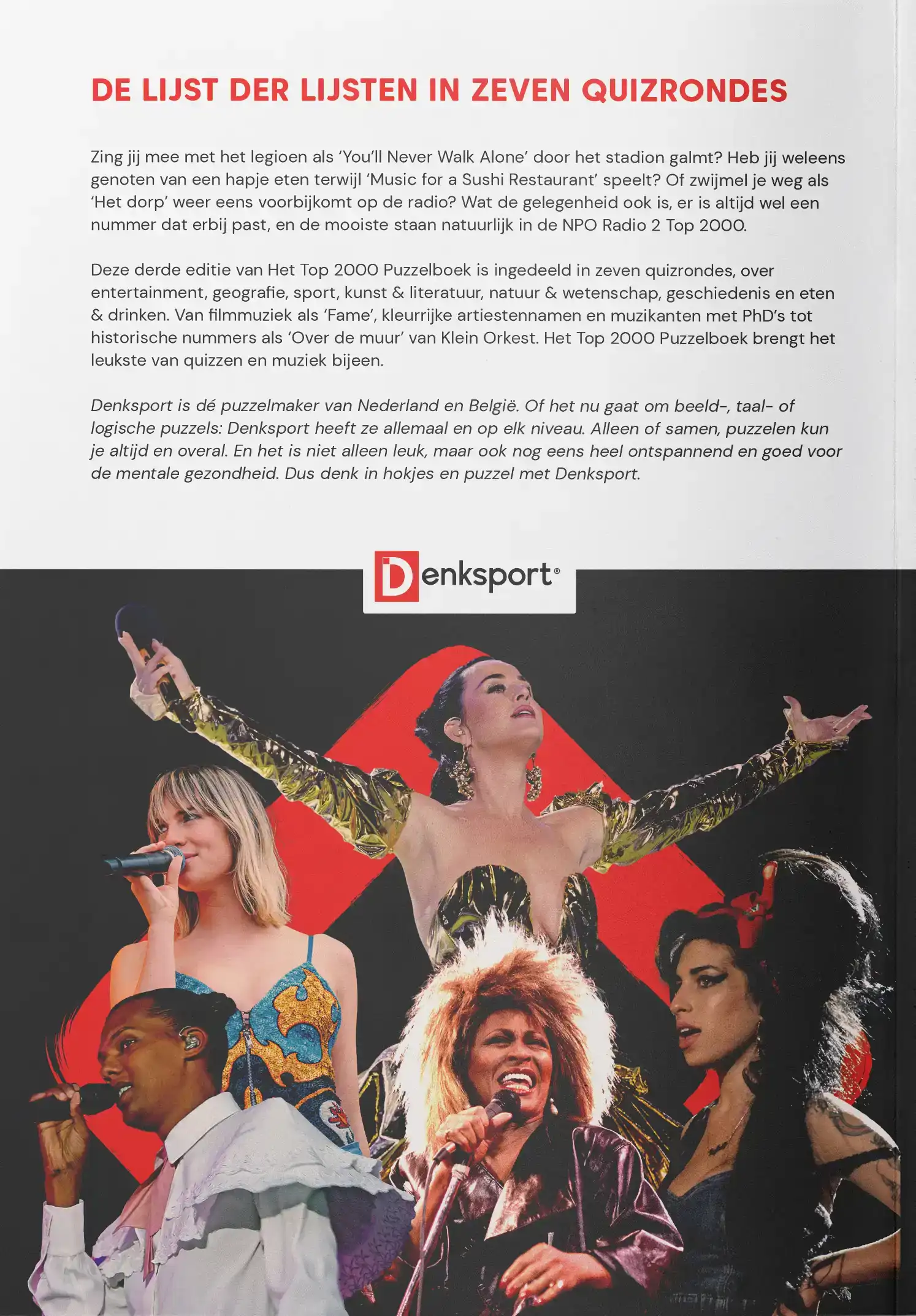 DENKSPORT - HET TOP 2000 PUZZELBOEK