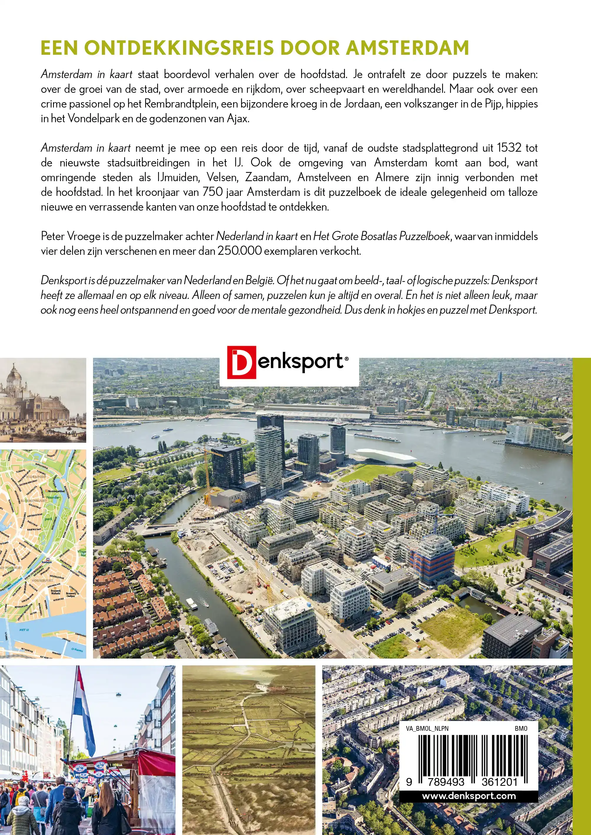 HET AMSTERDAM IN KAART PUZZELBOEK