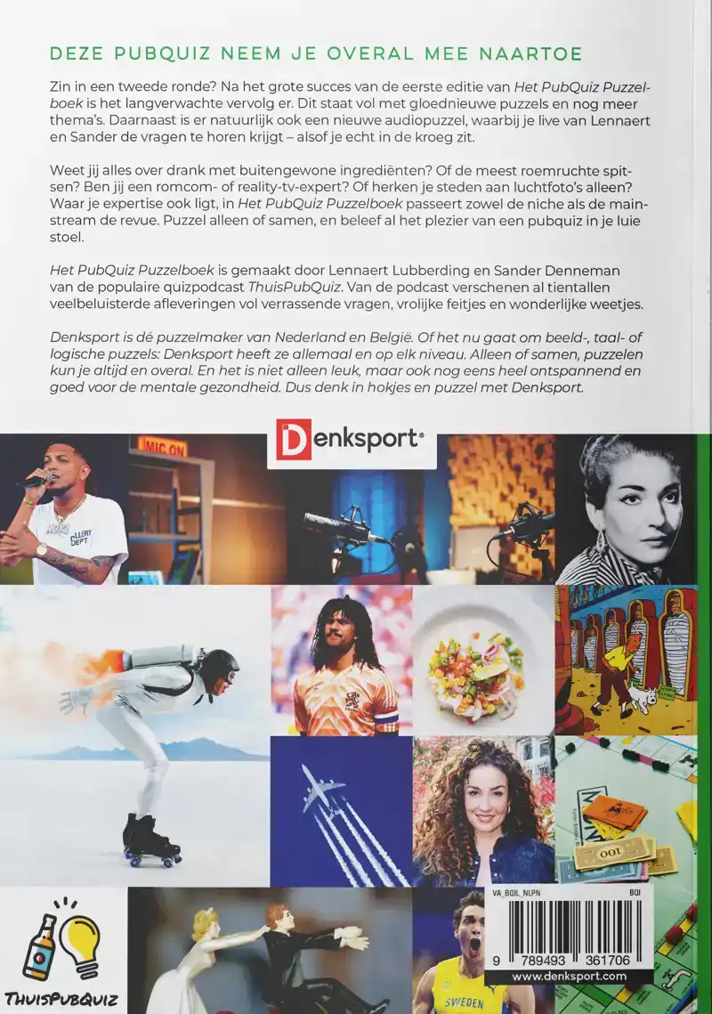 HET PUBQUIZ PUZZELBOEK - DE TWEEDE RONDE