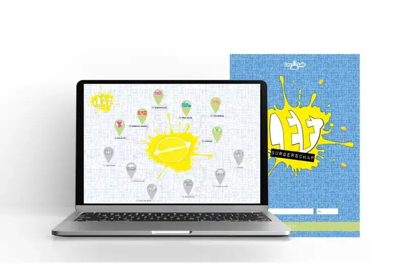 LEF BURGERSCHAP UITGEBREID, LL JAARLICENTIE, 12 THEMA'S + BO